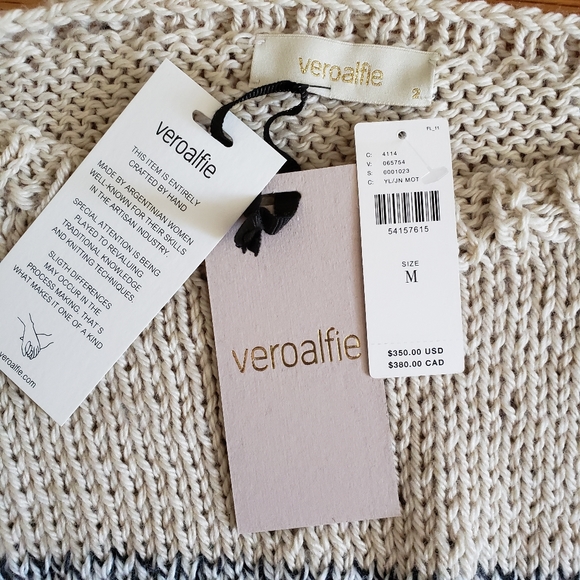 Anthropologie Veroalfie Artisan Weave Sweater - Picture 10 of 12